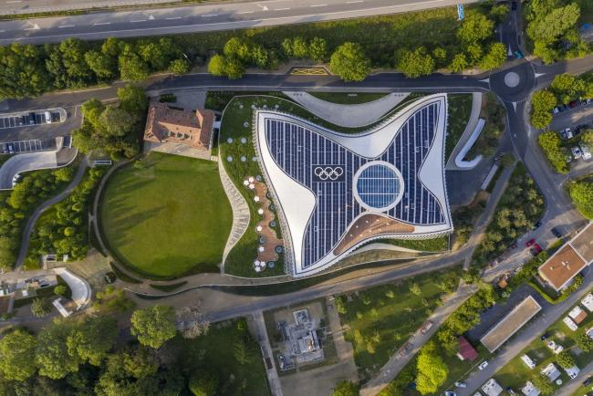 BIM建筑|如蝴蝶般轻巧展翅:国际奥林匹克委员会总部 / 3XN BIM建筑|如蝴蝶般轻巧展翅:国际奥林匹克委员会总部 / 3XN