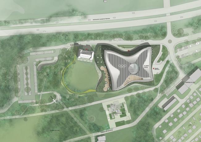 BIM建筑|如蝴蝶般轻巧展翅:国际奥林匹克委员会总部 / 3XN BIM建筑|如蝴蝶般轻巧展翅:国际奥林匹克委员会总部 / 3XN