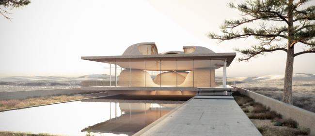 BIM建筑|伊朗经典建筑元素“四拱顶”的现代重组 BIM建筑|伊朗经典建筑元素“四拱顶”的现代重组