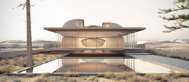 BIM建筑|伊朗经典建筑元素“四拱顶”的现代重组 BIM建筑|伊朗经典建筑元素“四拱顶”的现代重组