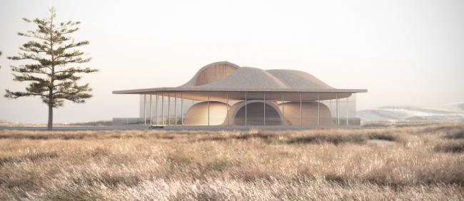 BIM建筑|伊朗经典建筑元素“四拱顶”的现代重组 BIM建筑|伊朗经典建筑元素“四拱顶”的现代重组