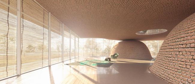 BIM建筑|伊朗经典建筑元素“四拱顶”的现代重组 BIM建筑|伊朗经典建筑元素“四拱顶”的现代重组