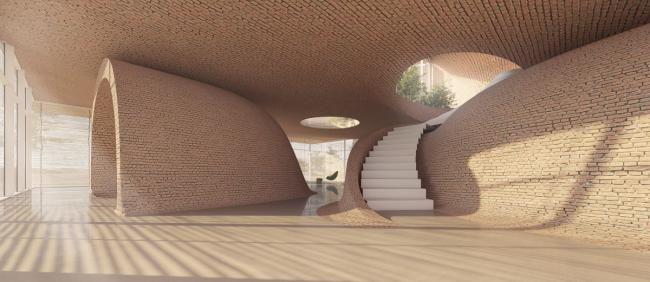 BIM建筑|伊朗经典建筑元素“四拱顶”的现代重组 BIM建筑|伊朗经典建筑元素“四拱顶”的现代重组