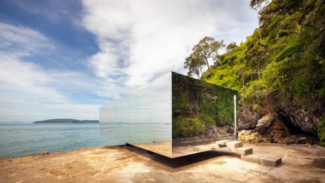 BIM建筑|日出日落亭,真实与虚幻的哲学 / Walllasia BIM建筑|日出日落亭,真实与虚幻的哲学 / Walllasia