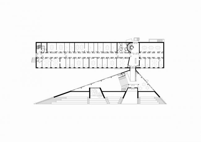 BIM建筑|发展于地面,倾斜直上:丹麦红十字会自愿者之家 / COBE BIM建筑|发展于地面,倾斜直上:丹麦红十字会自愿者之家 / COBE