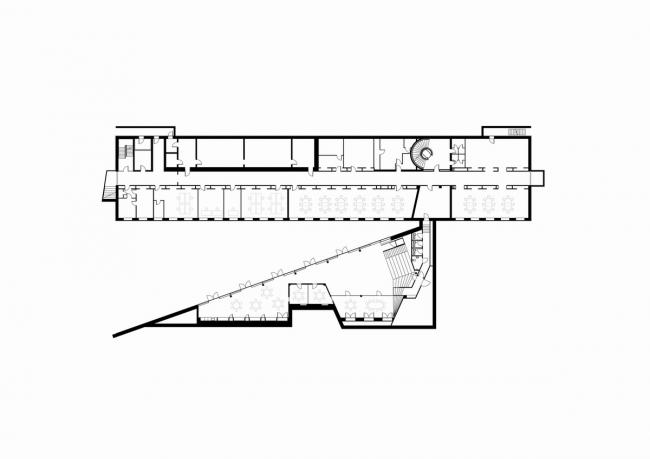 BIM建筑|发展于地面,倾斜直上:丹麦红十字会自愿者之家 / COBE BIM建筑|发展于地面,倾斜直上:丹麦红十字会自愿者之家 / COBE