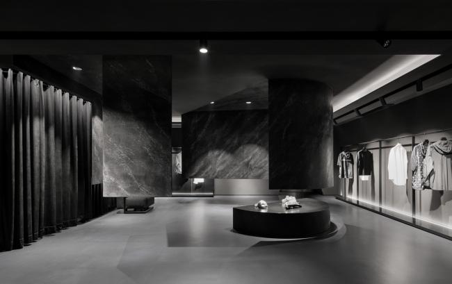 BIM建筑|灵活几何,如宇宙暗物资般神秘:Juun.J 旗舰店 / WGNB BIM建筑|灵活几何,如宇宙暗物资般神秘:Juun.J 旗舰店 / WGNB