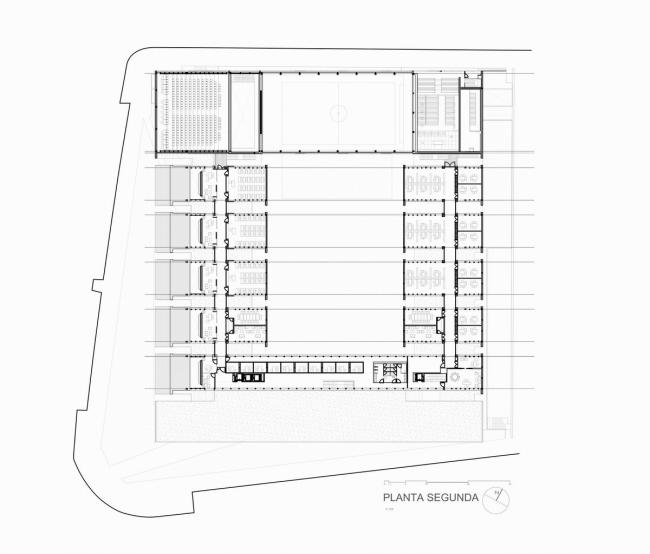 BIM建筑|如小伴侣般整洁排队:教师培训中间 / Ramón Fernández-Alonso BIM建筑|如小伴侣般整洁排队:教师培训中间 / Ramón Fernández-Alonso