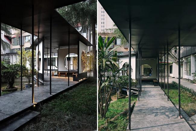 BIM建筑|侠客岛花圃岛天井更新 / 門口建筑工作室 BIM建筑|侠客岛花圃岛天井更新 / 門口建筑工作室
