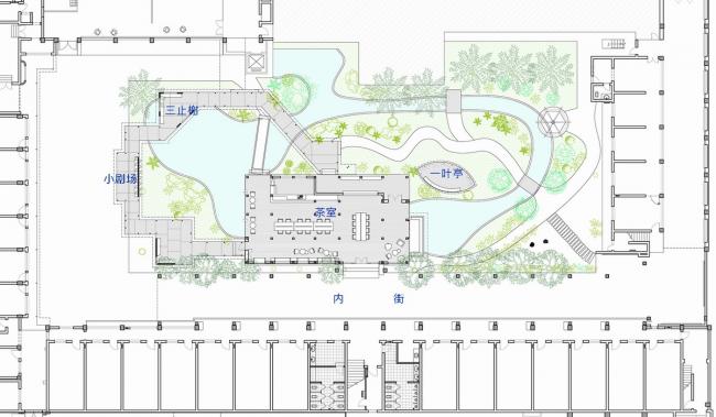 BIM建筑|侠客岛花圃岛天井更新 / 門口建筑工作室 BIM建筑|侠客岛花圃岛天井更新 / 門口建筑工作室