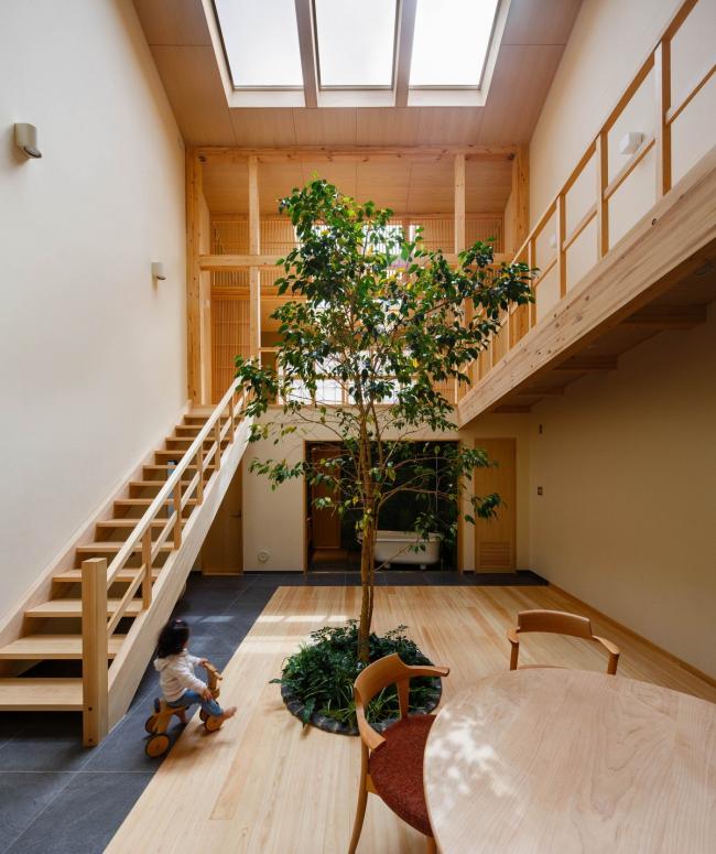 BIM建筑|京都之宅,将天井搬进家里 / 07BEACH BIM建筑|京都之宅,将天井搬进家里 / 07BEACH