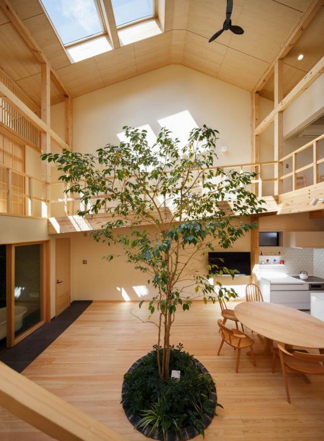 BIM建筑|京都之宅,将天井搬进家里 / 07BEACH BIM建筑|京都之宅,将天井搬进家里 / 07BEACH