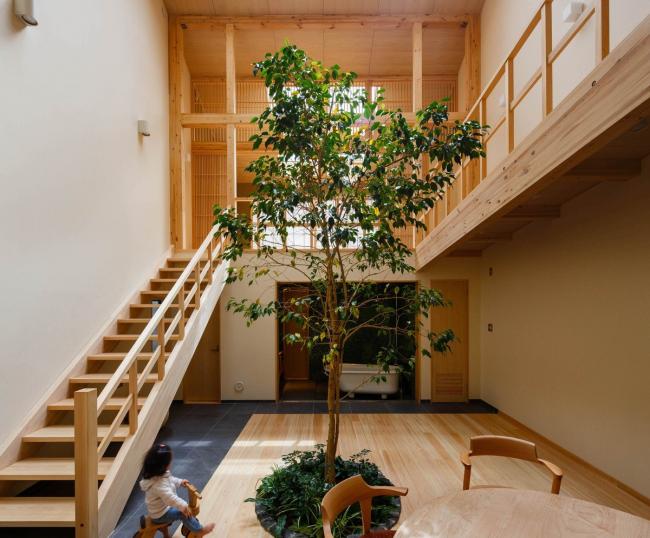 BIM建筑|京都之宅,将天井搬进家里 / 07BEACH BIM建筑|京都之宅,将天井搬进家里 / 07BEACH