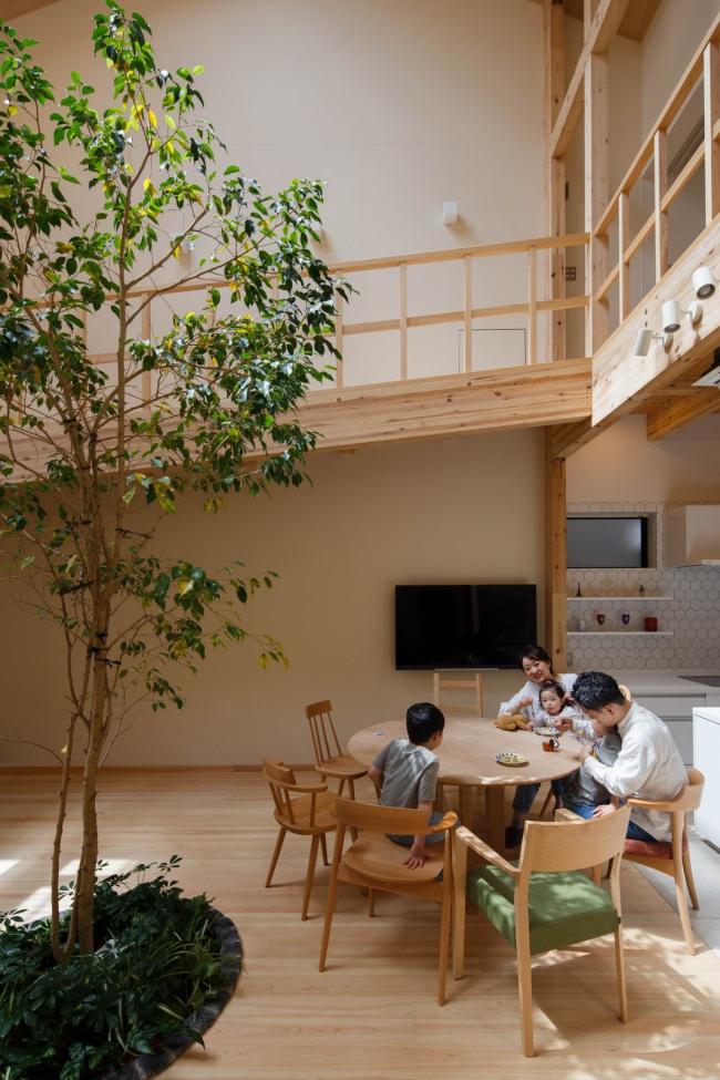 BIM建筑|京都之宅,将天井搬进家里 / 07BEACH BIM建筑|京都之宅,将天井搬进家里 / 07BEACH