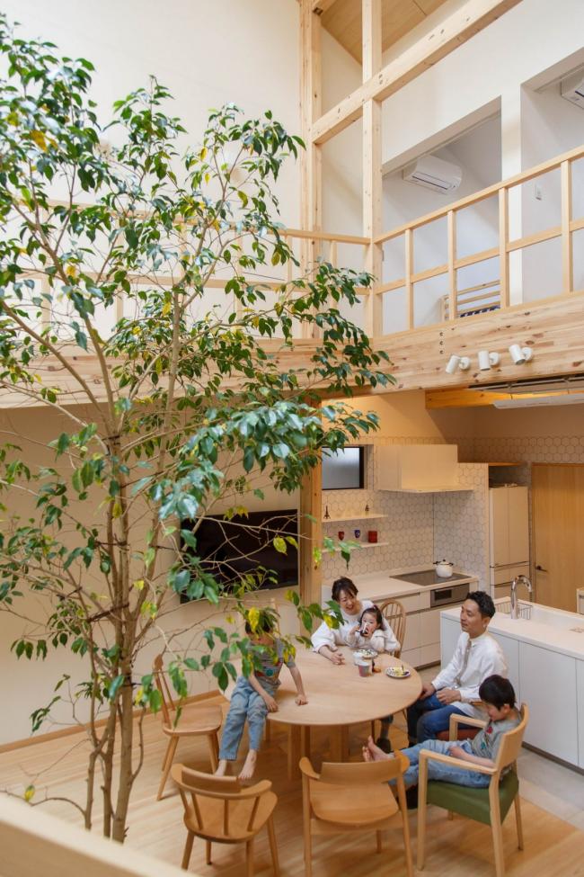 BIM建筑|京都之宅,将天井搬进家里 / 07BEACH BIM建筑|京都之宅,将天井搬进家里 / 07BEACH