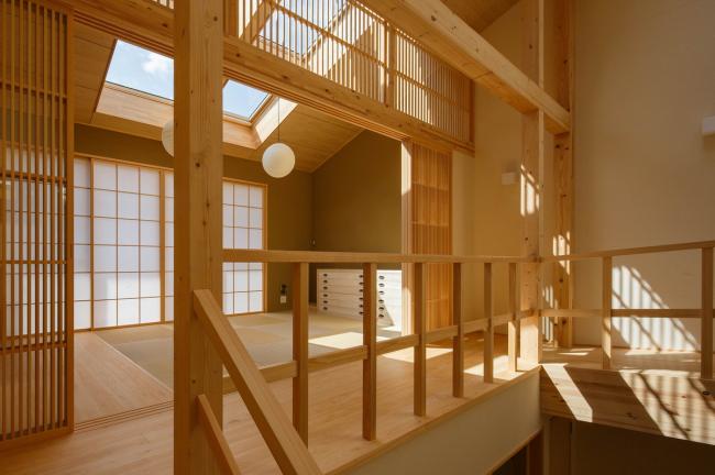BIM建筑|京都之宅,将天井搬进家里 / 07BEACH BIM建筑|京都之宅,将天井搬进家里 / 07BEACH