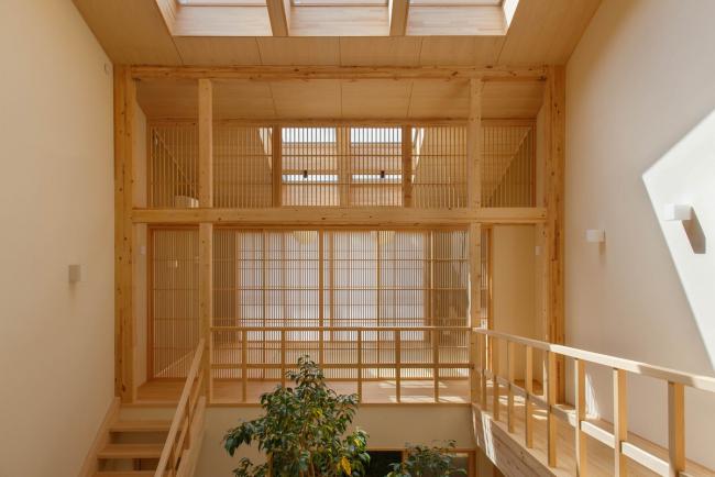 BIM建筑|京都之宅,将天井搬进家里 / 07BEACH BIM建筑|京都之宅,将天井搬进家里 / 07BEACH