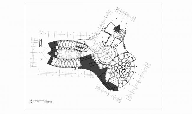 BIM建筑|奔腾而下的山间瀑布:郡安理国际会议中间 / Stylus studio BIM建筑|奔腾而下的山间瀑布:郡安理国际会议中间 / Stylus studio
