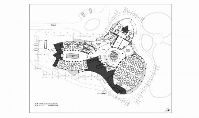 BIM建筑|奔腾而下的山间瀑布:郡安理国际会议中间 / Stylus studio BIM建筑|奔腾而下的山间瀑布:郡安理国际会议中间 / Stylus studio