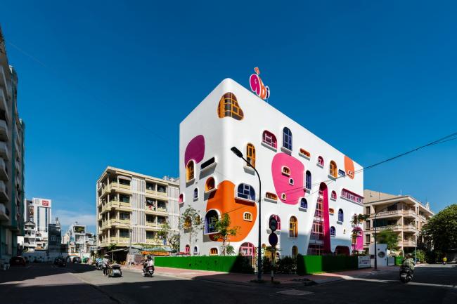 BIM建筑|迷人而又童话般的幼儿园 / KIENTRUC O BIM建筑|迷人而又童话般的幼儿园 / KIENTRUC O