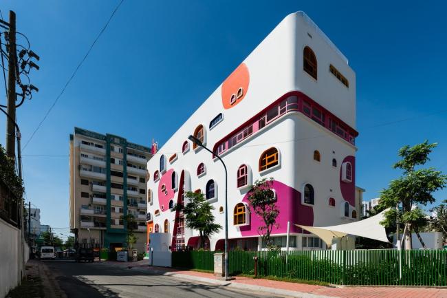 BIM建筑|迷人而又童话般的幼儿园 / KIENTRUC O BIM建筑|迷人而又童话般的幼儿园 / KIENTRUC O