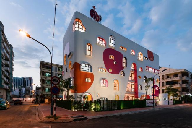 BIM建筑|迷人而又童话般的幼儿园 / KIENTRUC O BIM建筑|迷人而又童话般的幼儿园 / KIENTRUC O