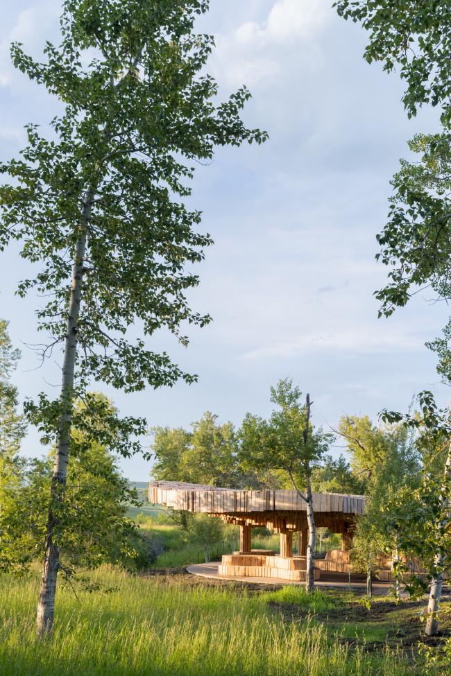 BIM建筑|雕花木束,呵护安静:Tippet Rise 艺术中间展亭 / Kéré Architecture BIM建筑|雕花木束,呵护安静:Tippet Rise 艺术中间展亭 / Kéré Architecture
