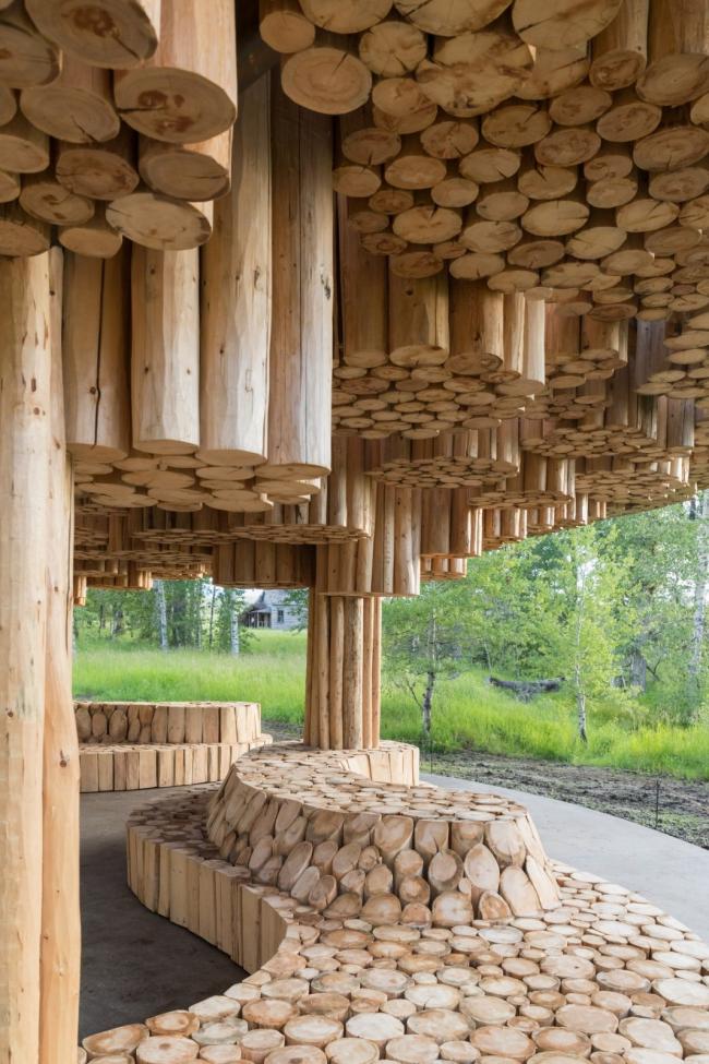 BIM建筑|雕花木束,呵护安静:Tippet Rise 艺术中间展亭 / Kéré Architecture BIM建筑|雕花木束,呵护安静:Tippet Rise 艺术中间展亭 / Kéré Architecture