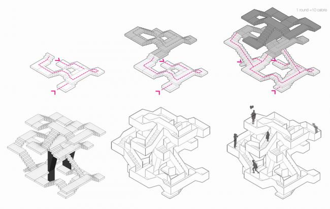 BIM建筑|相叠交织的迷宫——十卡塔 / Supermachine Studio BIM建筑|相叠交织的迷宫——十卡塔 / Supermachine Studio