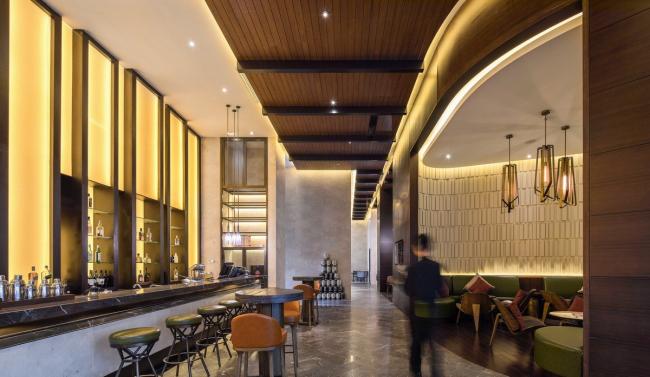 BIM建筑|享青山碧水景,彰古朴亲热貌:年夜理希尔顿酒店 / CCDI + WATG BIM建筑|享青山碧水景,彰古朴亲热貌:年夜理希尔顿酒店 / CCDI + WATG
