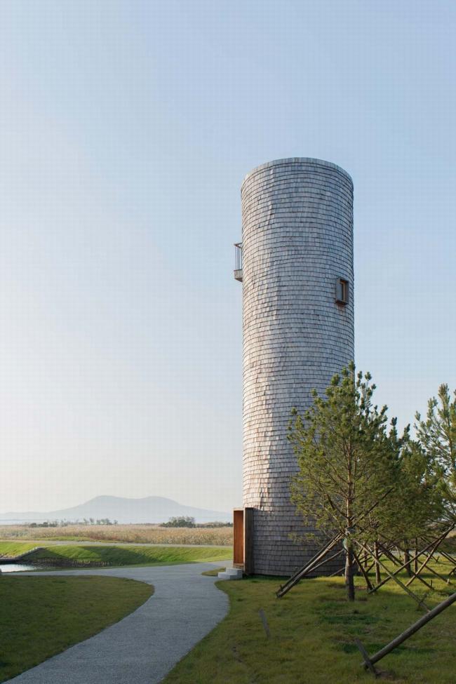 BIM建筑|天鹅湖湿地公园景不雅廊及不雅鸟塔 / 迹·建筑事务所 BIM建筑|天鹅湖湿地公园景不雅廊及不雅鸟塔 / 迹·建筑事务所