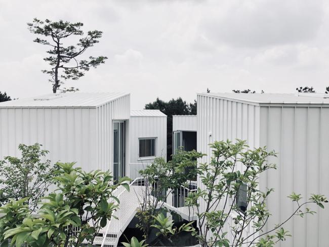 BIM建筑|碧湖之畔,丛林之间:飘浮立方体室第 / Younghan Chung Architects BIM建筑|碧湖之畔,丛林之间:飘浮立方体室第 / Younghan Chung Architects
