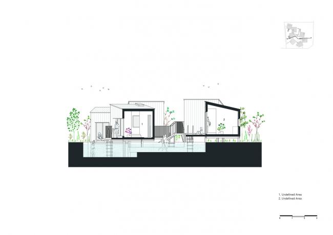 BIM建筑|碧湖之畔,丛林之间:飘浮立方体室第 / Younghan Chung Architects BIM建筑|碧湖之畔,丛林之间:飘浮立方体室第 / Younghan Chung Architects