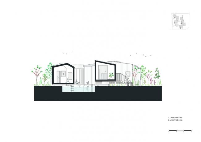 BIM建筑|碧湖之畔,丛林之间:飘浮立方体室第 / Younghan Chung Architects BIM建筑|碧湖之畔,丛林之间:飘浮立方体室第 / Younghan Chung Architects
