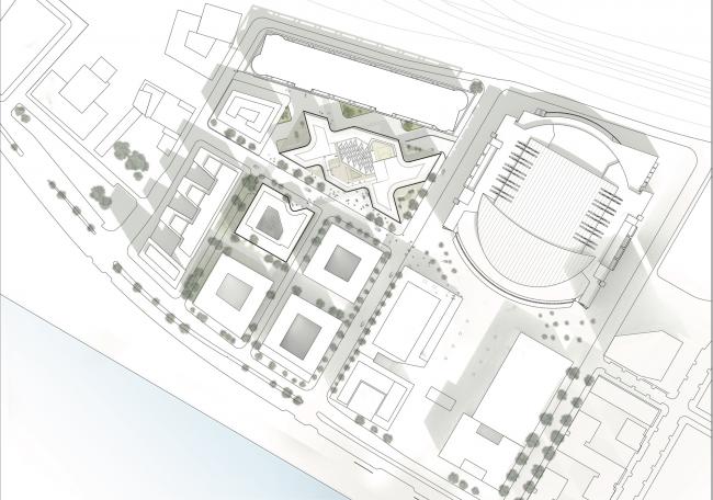 BIM建筑|如激流般肆意活动:Zalando 柏林办公总部 / HENN + Kinzo BIM建筑|如激流般肆意活动:Zalando 柏林办公总部 / HENN + Kinzo