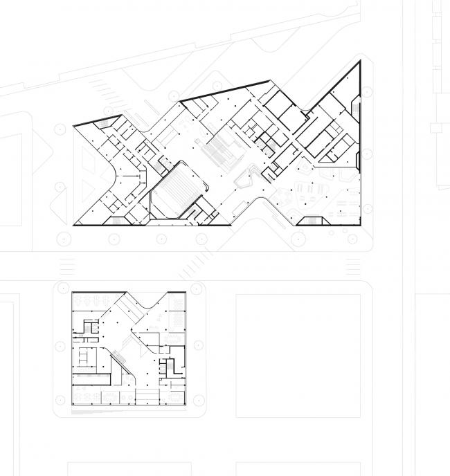 BIM建筑|如激流般肆意活动:Zalando 柏林办公总部 / HENN + Kinzo BIM建筑|如激流般肆意活动:Zalando 柏林办公总部 / HENN + Kinzo