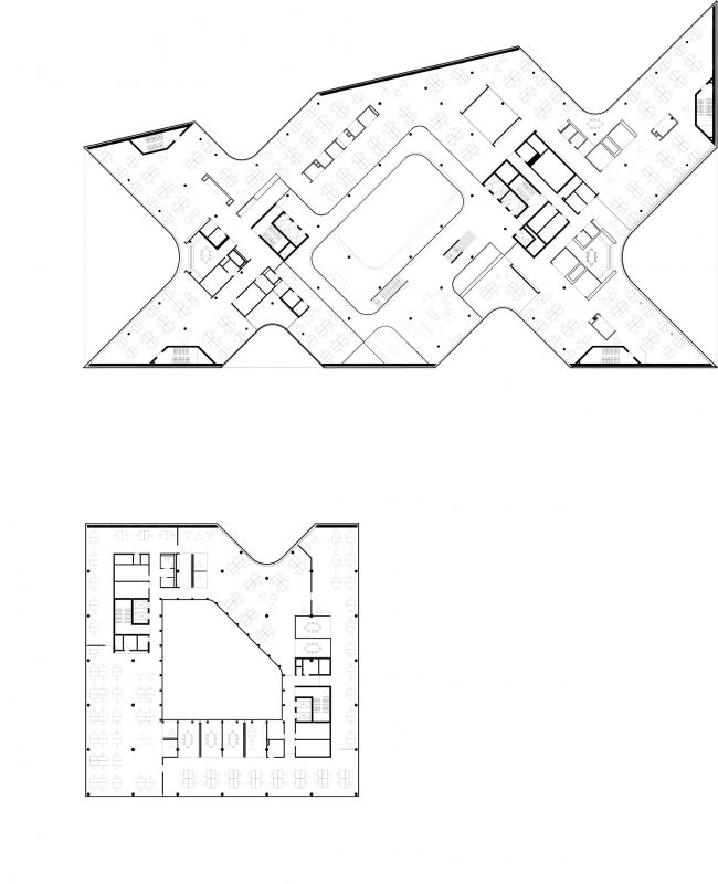 BIM建筑|如激流般肆意活动:Zalando 柏林办公总部 / HENN + Kinzo BIM建筑|如激流般肆意活动:Zalando 柏林办公总部 / HENN + Kinzo