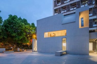 BIM建筑|朴实顽皮,中西合璧:南京艺术学院-砼展厅 / 上海中森建筑与工程设计-BIM建筑网