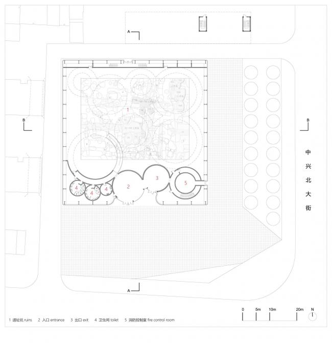 BIM建筑|银白简素,柔化边沿:邢窑遗址博物馆 / 言川建筑 BIM建筑|银白简素,柔化边沿:邢窑遗址博物馆 / 言川建筑