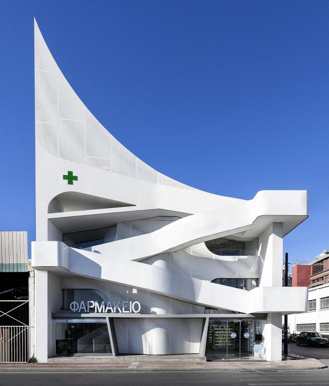 BIM建筑|波浪与白帆的奏歌:Mole药房 / KLab Architecture BIM建筑|波浪与白帆的奏歌:Mole药房 / KLab Architecture