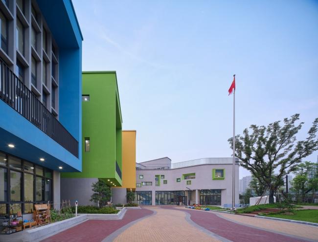 BIM建筑|杭州市成功小学从属幼儿园 / 浙江年夜学建筑设计研讨院 BIM建筑|杭州市成功小学从属幼儿园 / 浙江年夜学建筑设计研讨院