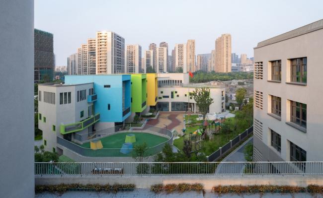 BIM建筑|杭州市成功小学从属幼儿园 / 浙江年夜学建筑设计研讨院 BIM建筑|杭州市成功小学从属幼儿园 / 浙江年夜学建筑设计研讨院
