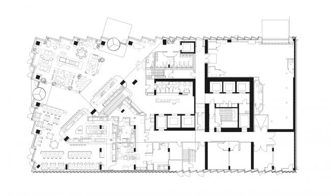 BIM建筑|伦敦Stratford酒店:酒店与社区生涯的完善融会 / SOM BIM建筑|伦敦Stratford酒店:酒店与社区生涯的完善融会 / SOM