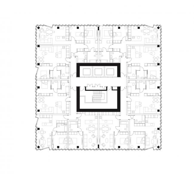 BIM建筑|伦敦Stratford酒店:酒店与社区生涯的完善融会 / SOM BIM建筑|伦敦Stratford酒店:酒店与社区生涯的完善融会 / SOM