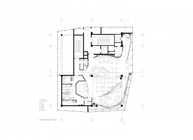 BIM建筑|光影活动的云中餐厅 / SODA建筑师事务所 BIM建筑|光影活动的云中餐厅 / SODA建筑师事务所
