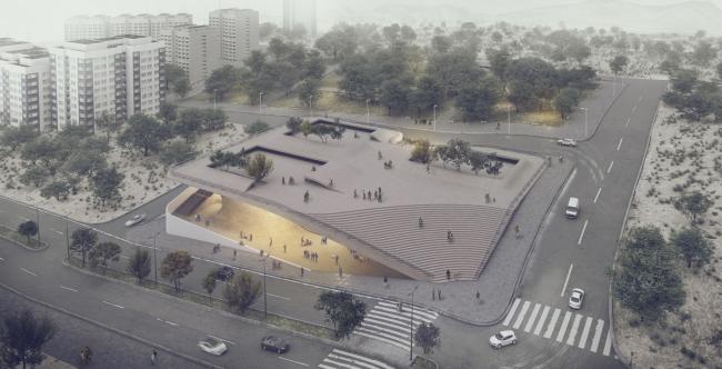 BIM建筑|Next Office 设计萨德拉艺术家论坛,回应古代波斯砖石建造技巧 BIM建筑|Next Office 设计萨德拉艺术家论坛,回应古代波斯砖石建造技巧