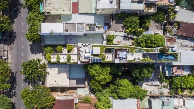 BIM建筑|安静葱茏,错落有致的梯田天台:越南花圃公寓 / Ho Khue Architects BIM建筑|安静葱茏,错落有致的梯田天台:越南花圃公寓 / Ho Khue Architects