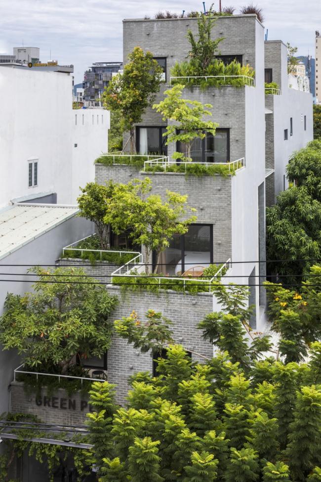 BIM建筑|安静葱茏,错落有致的梯田天台:越南花圃公寓 / Ho Khue Architects BIM建筑|安静葱茏,错落有致的梯田天台:越南花圃公寓 / Ho Khue Architects