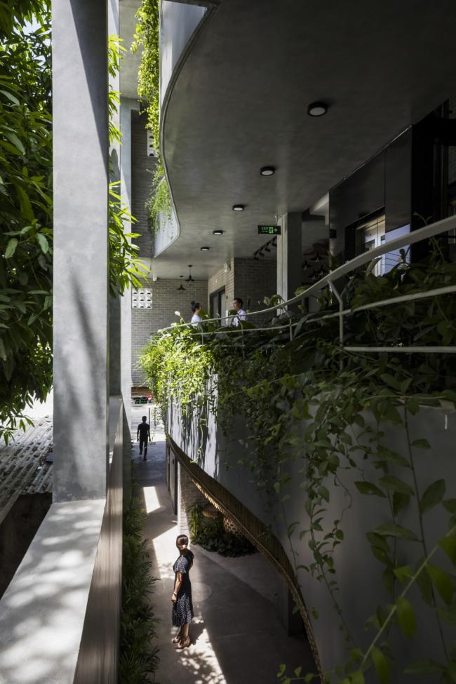 BIM建筑|安静葱茏,错落有致的梯田天台:越南花圃公寓 / Ho Khue Architects BIM建筑|安静葱茏,错落有致的梯田天台:越南花圃公寓 / Ho Khue Architects