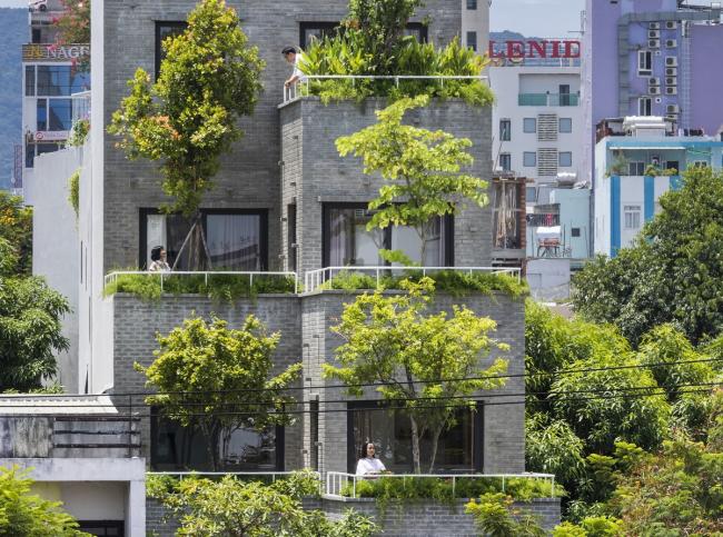 BIM建筑|安静葱茏,错落有致的梯田天台:越南花圃公寓 / Ho Khue Architects BIM建筑|安静葱茏,错落有致的梯田天台:越南花圃公寓 / Ho Khue Architects